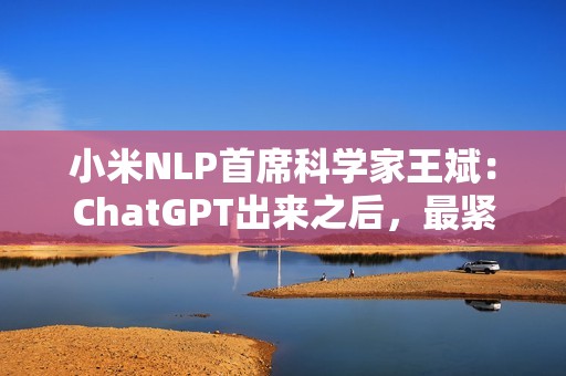 小米NLP首席科学家王斌：ChatGPT出来之后，最紧张的应该是我