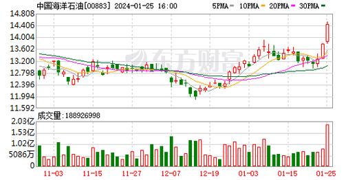 中国海油公布2024年经营策略和发展计划 显著调增年度产量目标